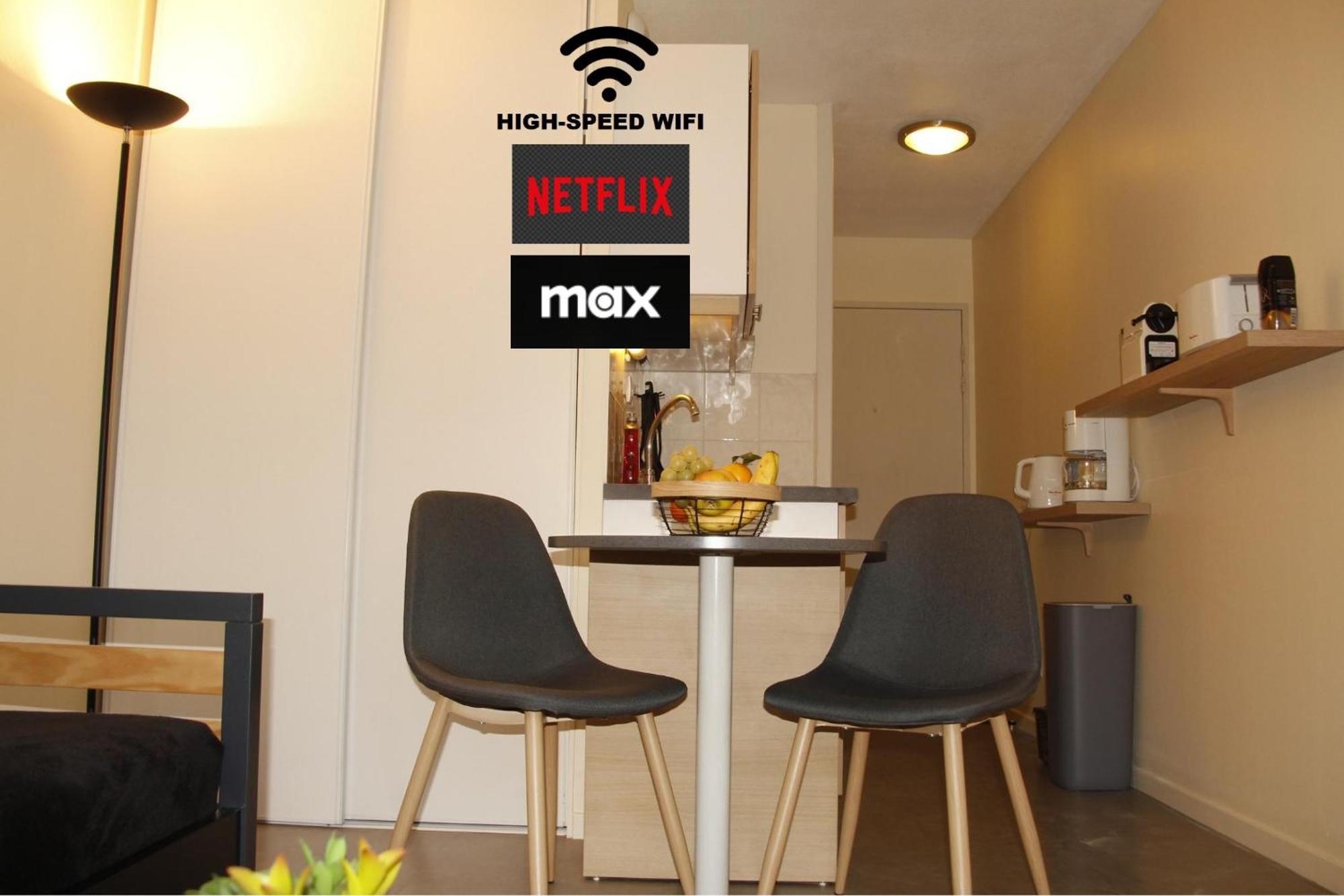 شقة Grenoble Hyper-Centre + Wifi + Netflix المظهر الخارجي الصورة